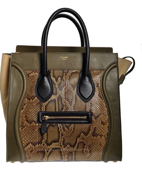 Python Celine Handbags for Women 